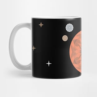 Mars and Stars Mandala Mug